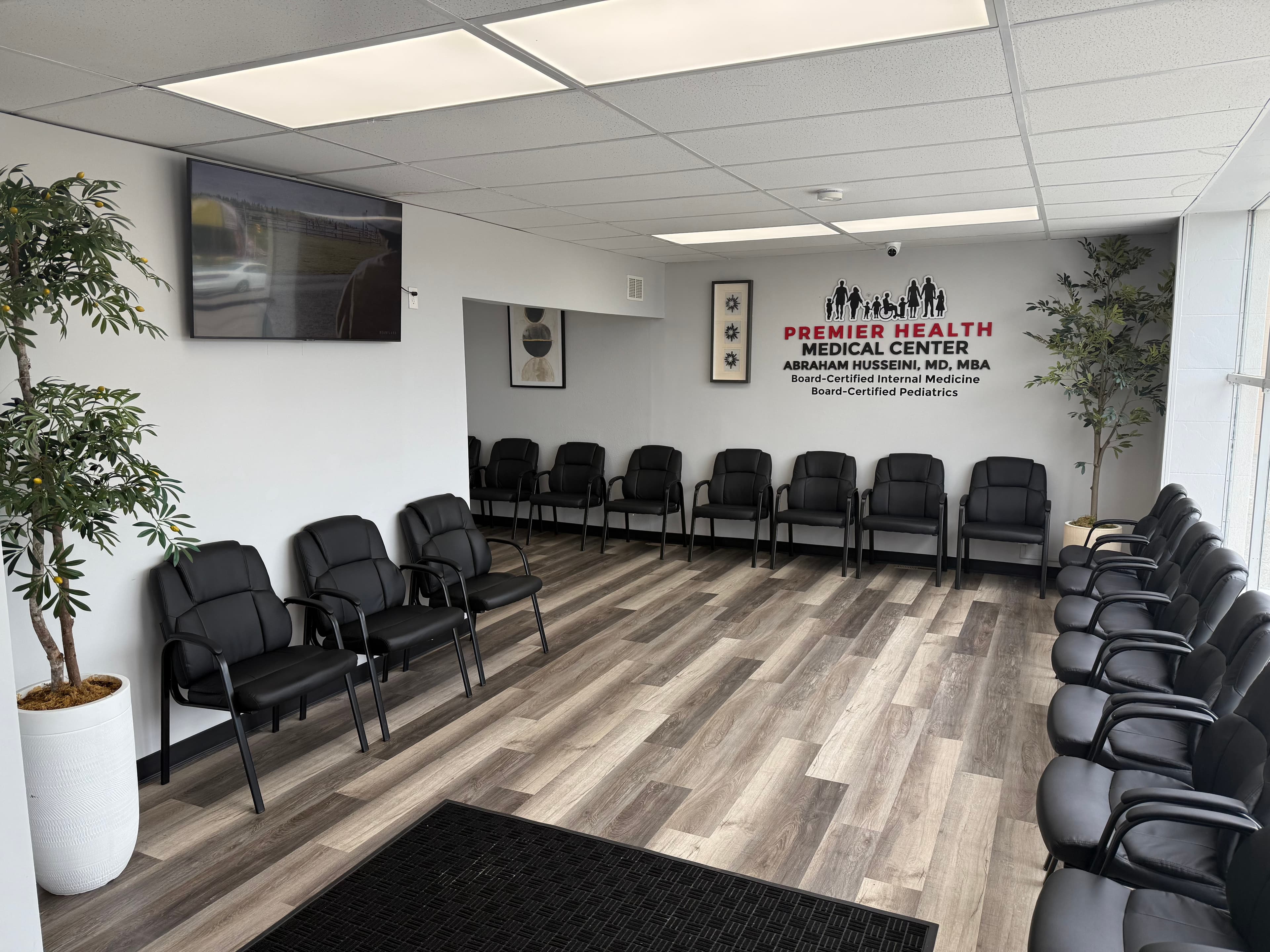 Premier Health Internal Medicine & Pediatrics clinic interior